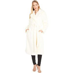 APPARIS Mona Faux Fur Robe Coat